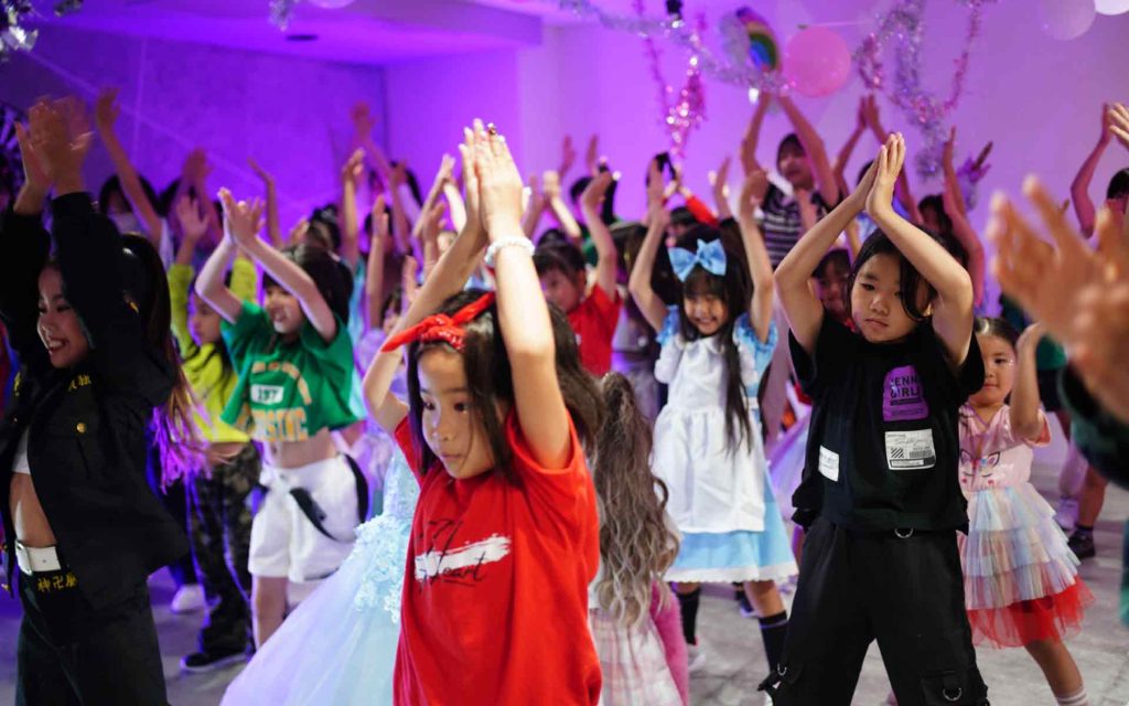 ダンススタジオの様子